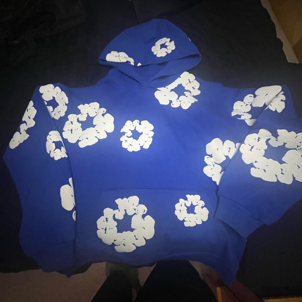 Blue denim tears hoodie